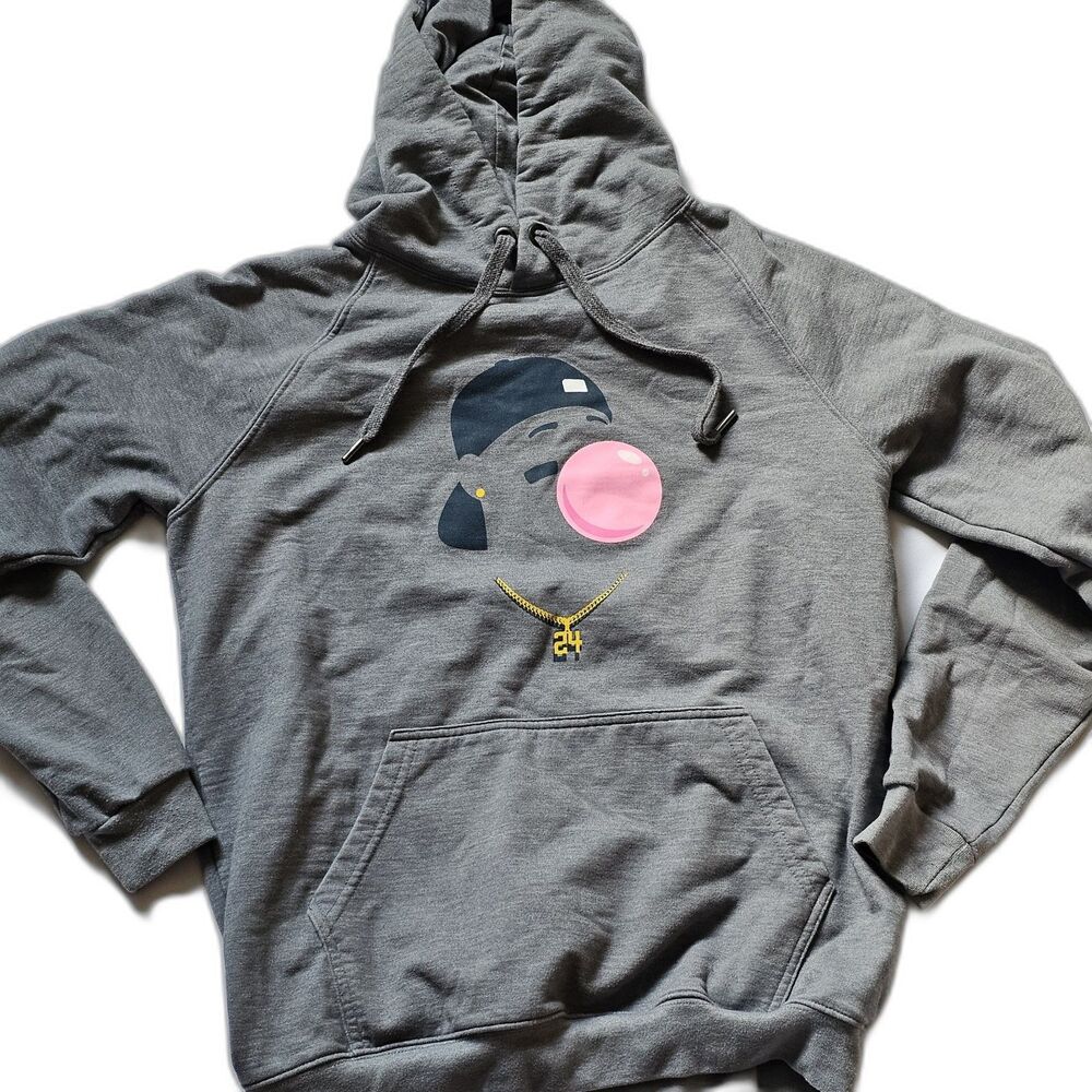 Baseballism Ken Griffey Jr. "Your Favorite Player" Hoodie Gray